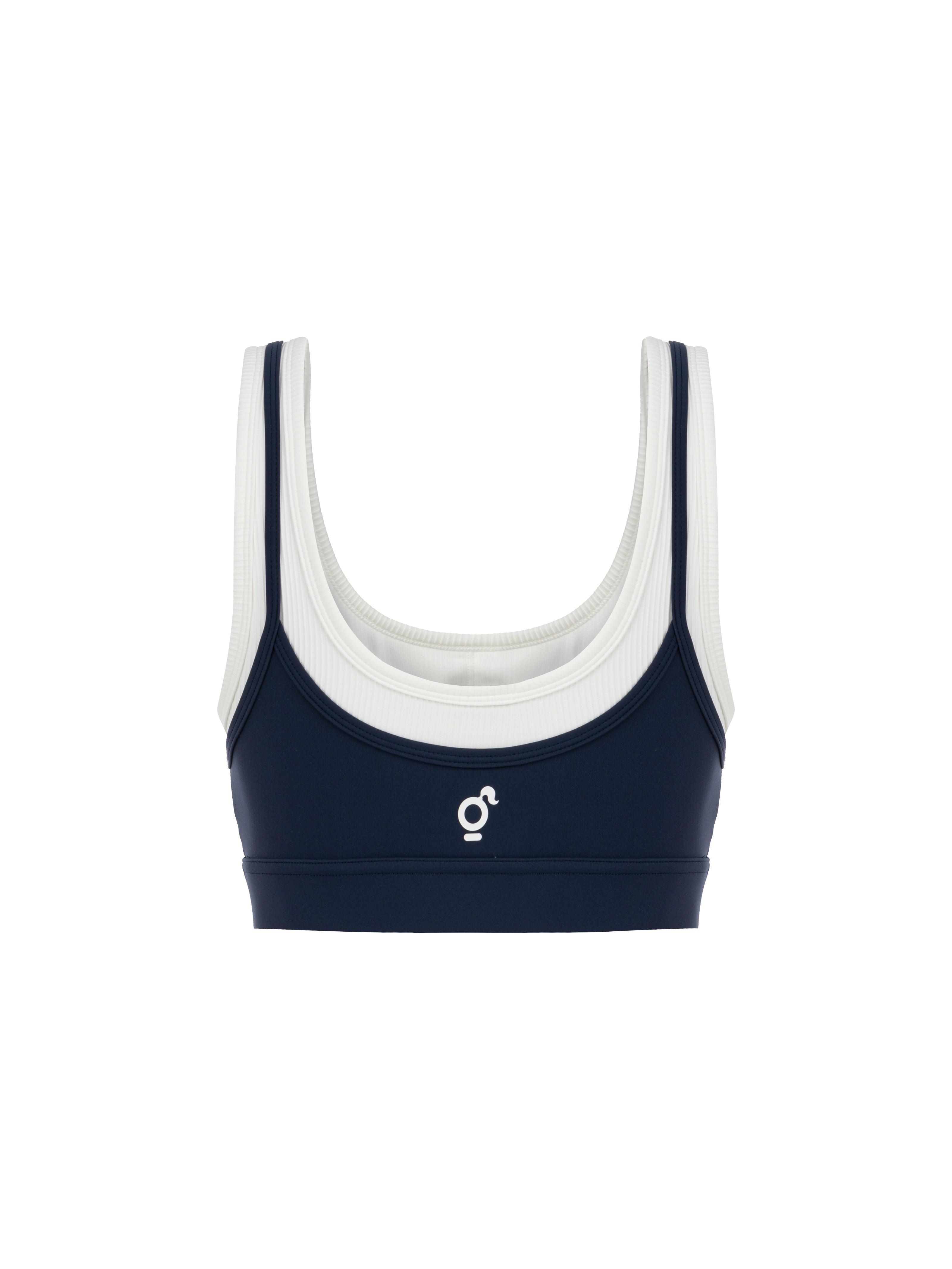 Dark Blue Contrast Bra