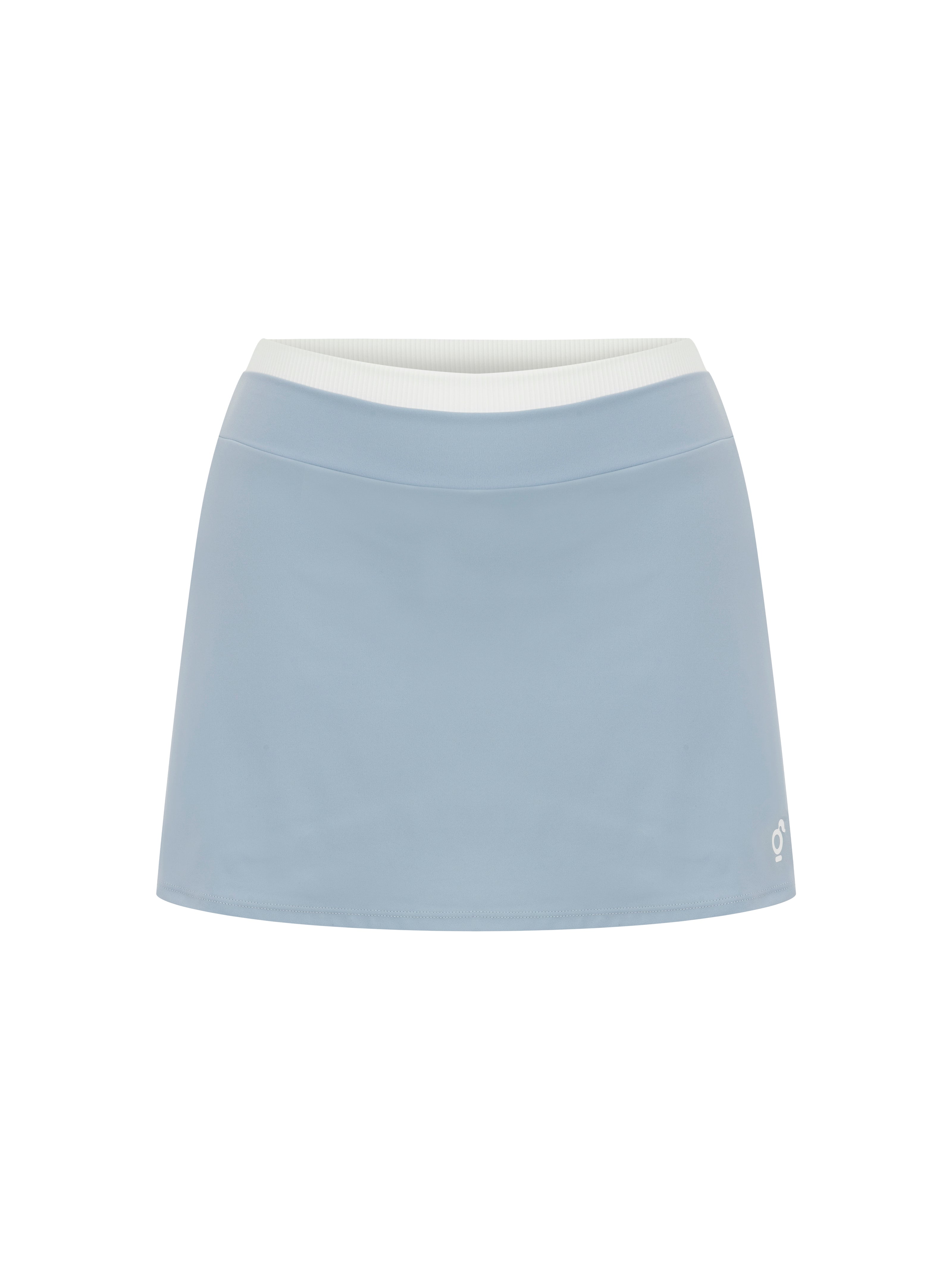 Silver Lake Blue Contrast Skirt
