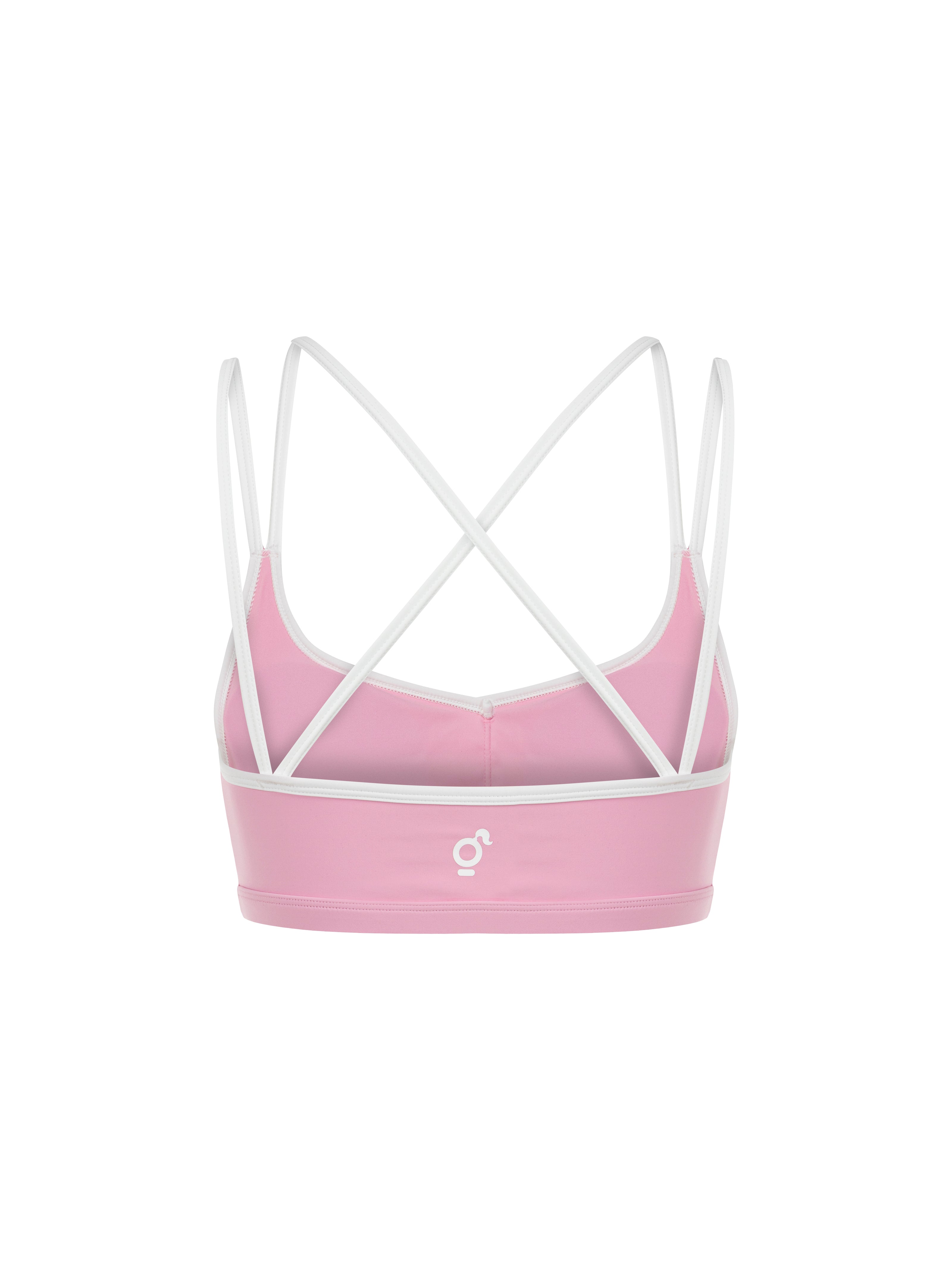 Pink Drink Contrast Bra