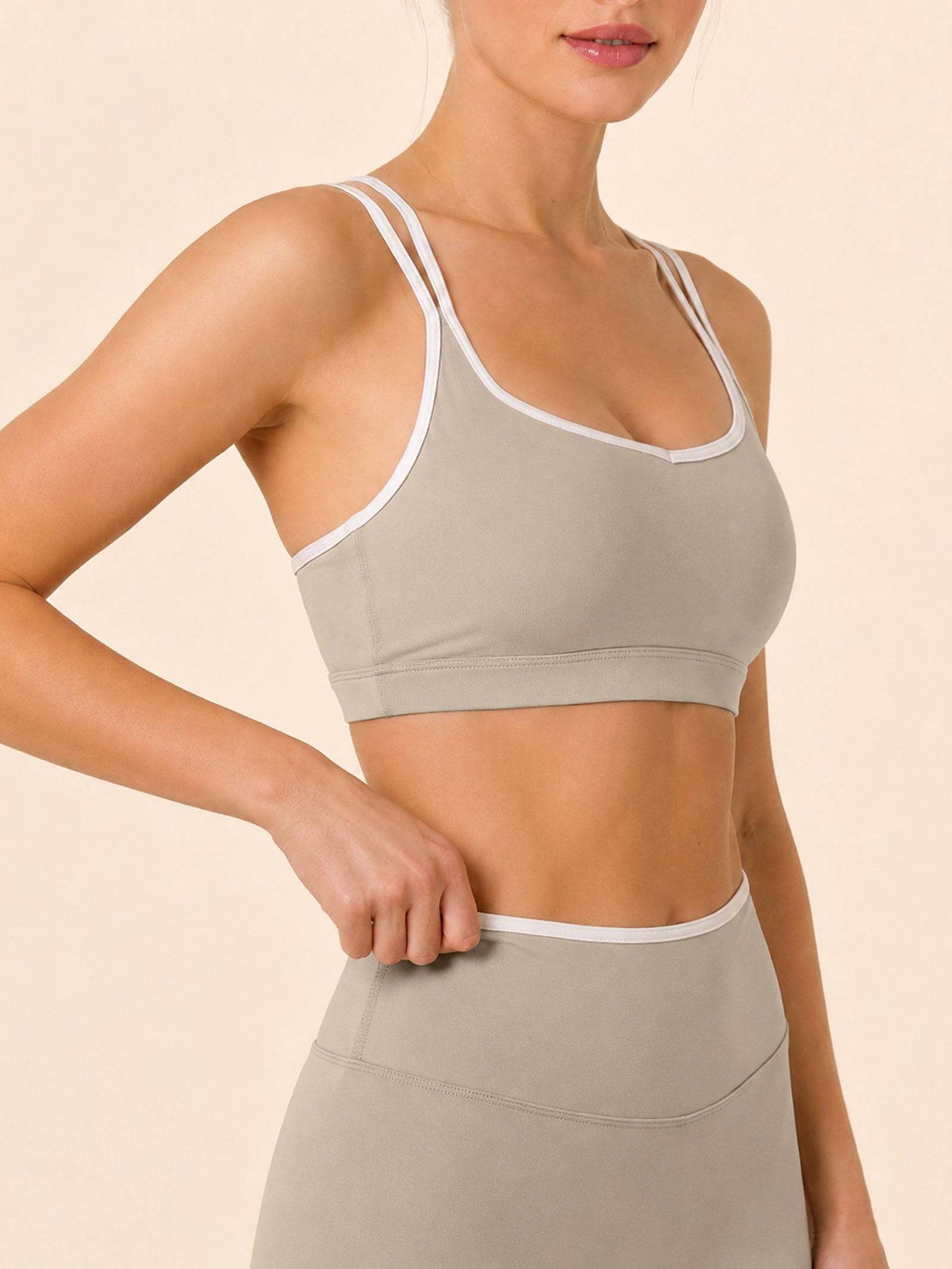 Meadow Mist Contrast Bra