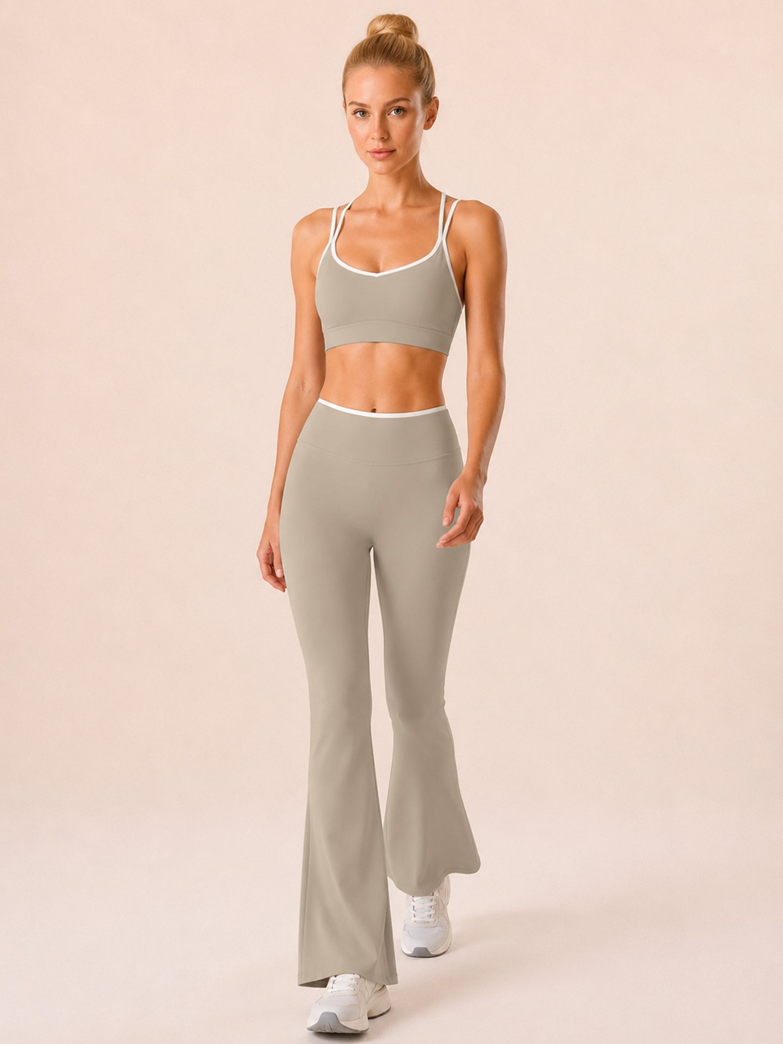 Meadow Mist Flared Leggings